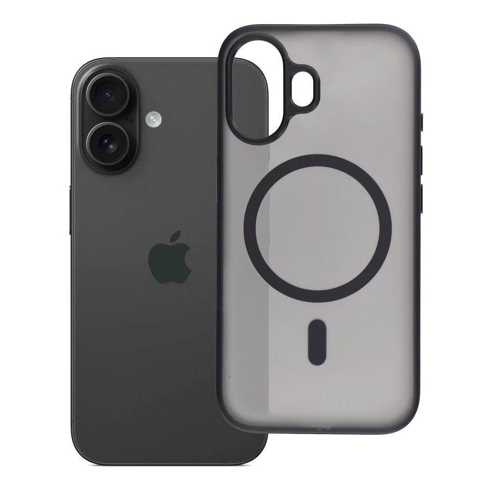 Φωτογραφία προϊόντος: . FLEXLINE MAG COVER Case compatible with MagSafe for IPHONE 16 black