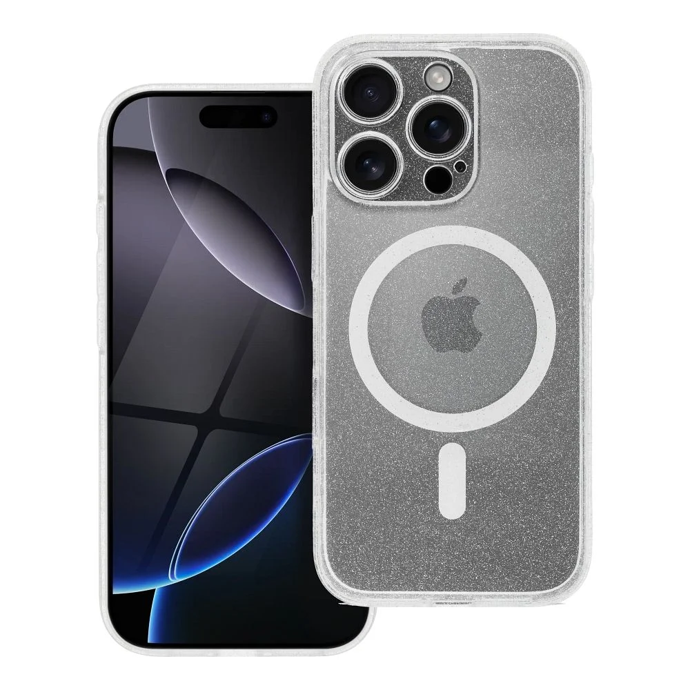 Φωτογραφία προϊόντος: . Case for Samsung S26 PLUS Clear Mag Cover (STR) compatible with MagSafe transparent glitter
