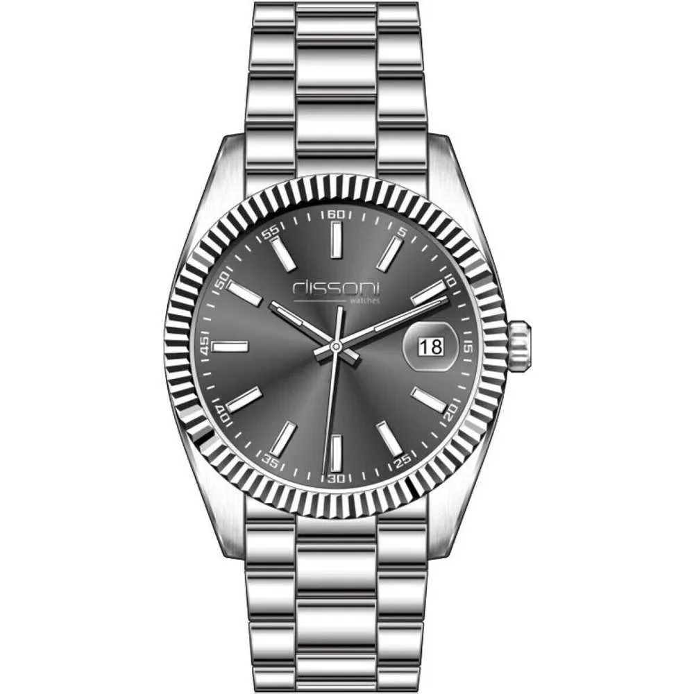 Φωτογραφία προϊόντος: Dissoni Classy date silver dial