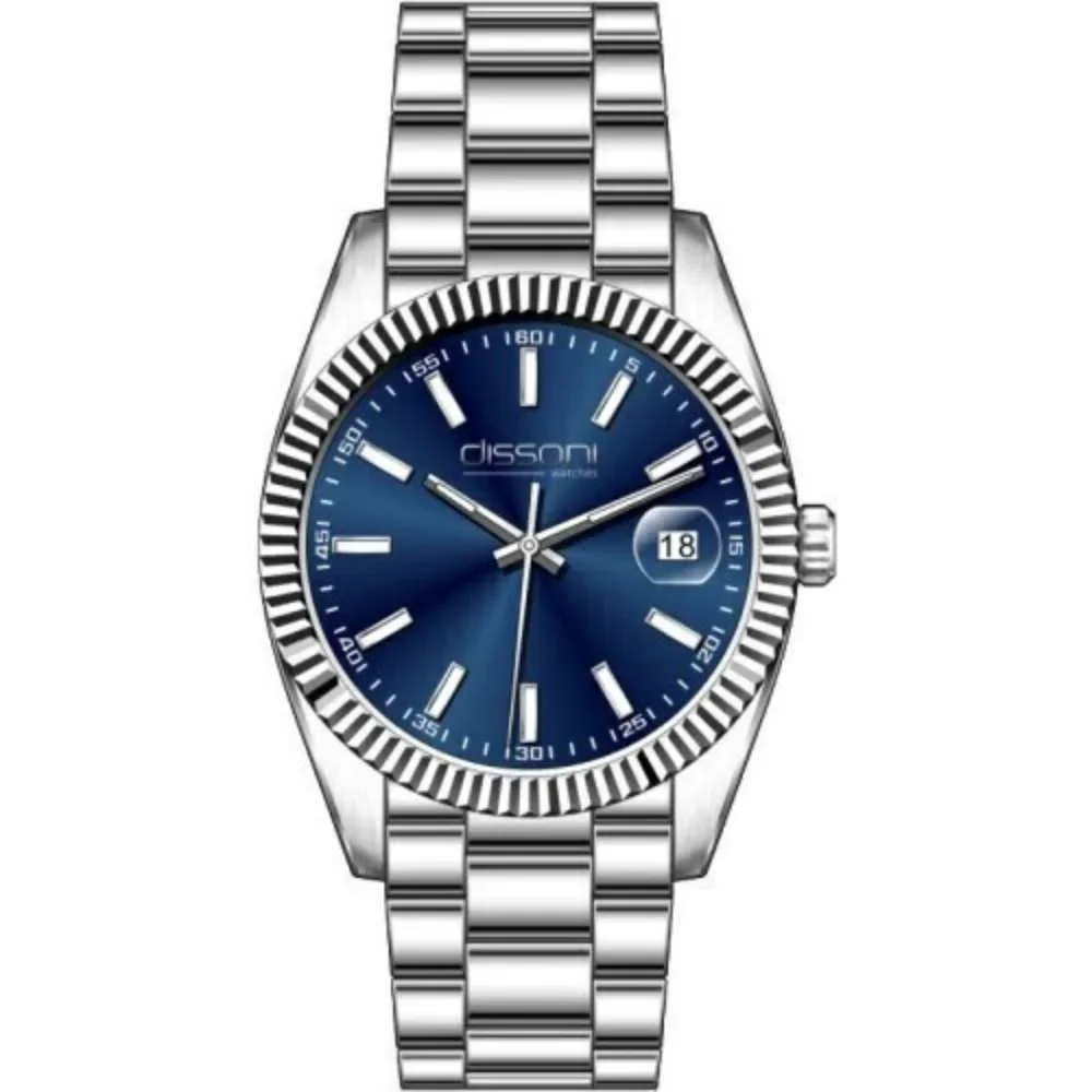 Φωτογραφία προϊόντος: Dissoni Classy date blue dial
