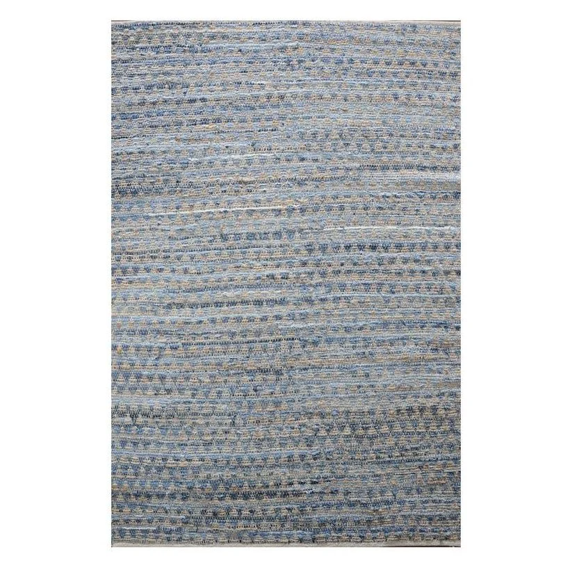 Φωτογραφία προϊόντος: ΧΑΛΙ THE RUG REPUBLIC PRISM BLUE 160x230 50% ΓΙΟΥΤΑ 50% ΒΑΜΒΑΚΙ