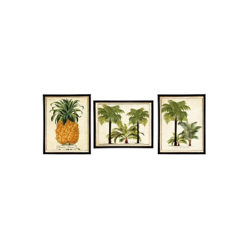 Φωτογραφία προϊόντος: Plastona Κάδρο "Tropical pineapple" 3σχέδια 20x25 cm