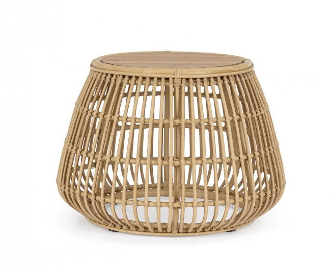 Φωτογραφία προϊόντος: Τραπέζι Coffee table Rattan "Adelma" Nat Φ45Χ65cm (Bizzotto) (BZ-0660440)