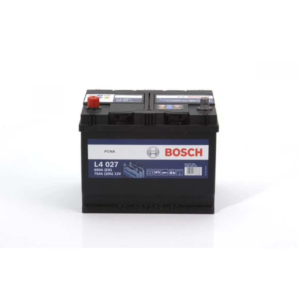 Φωτογραφία προϊόντος: ΜΠΑΤΑΡΙΑ BOSCH 75Ah ΒΑΘΕΙΑΣ ΕΚΦΟΡΤΩΣΗΣ