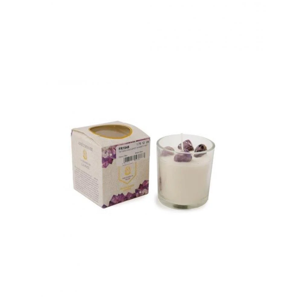 Φωτογραφία προϊόντος: Plastona Κερί σε ποτήρι 7X7,5cm amethyst