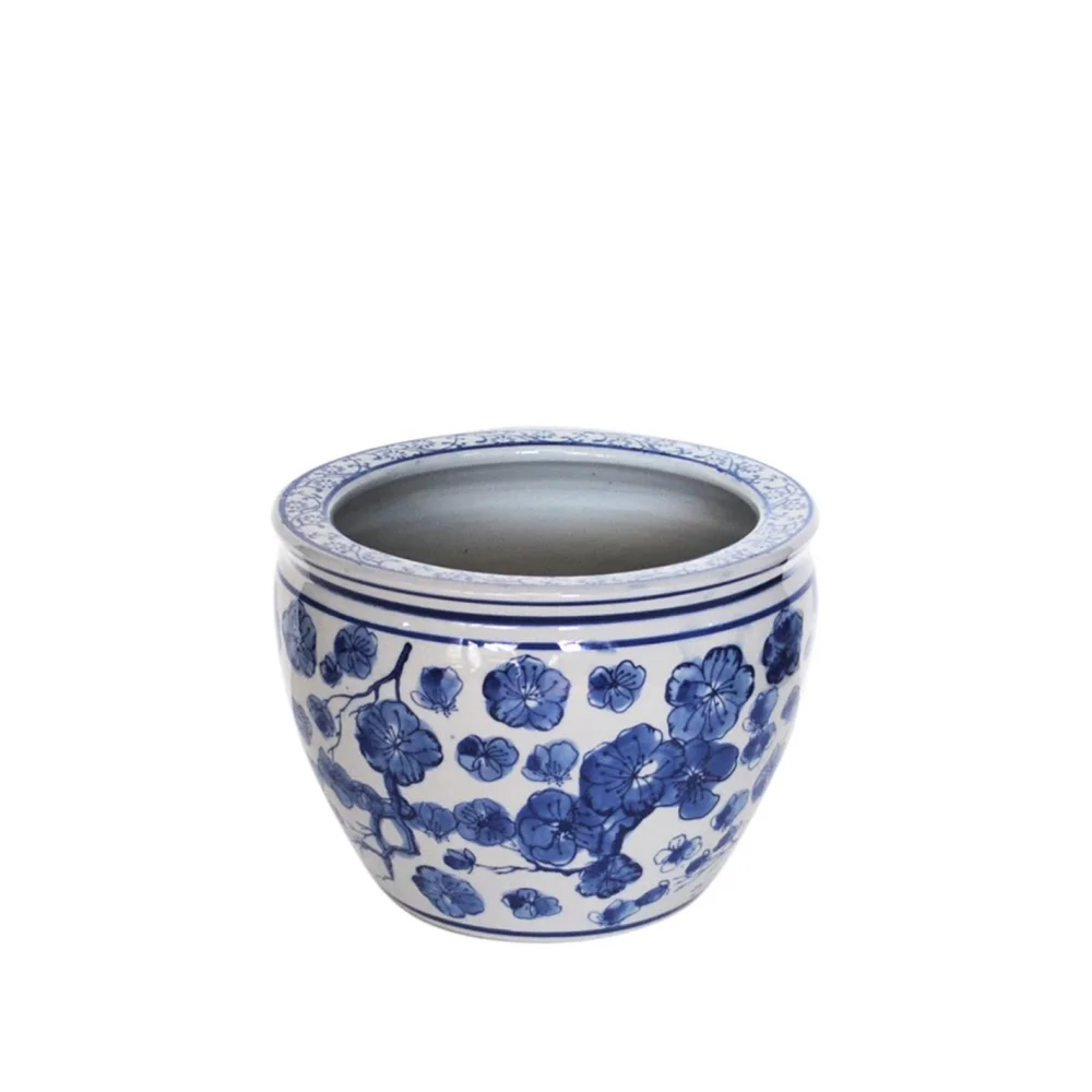 Φωτογραφία προϊόντος: Plastona Κασπώ blue porc.flower 25.5x19cm