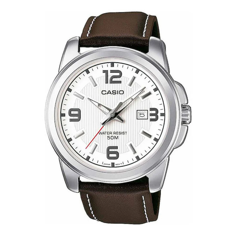 Φωτογραφία προϊόντος: CASIO Collection Brown Leather MTP-1314L-7AVEF