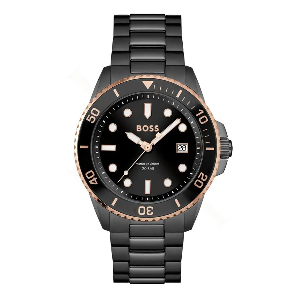 Φωτογραφία προϊόντος: BOSS Black Stainless Steel Bracelet 1514013