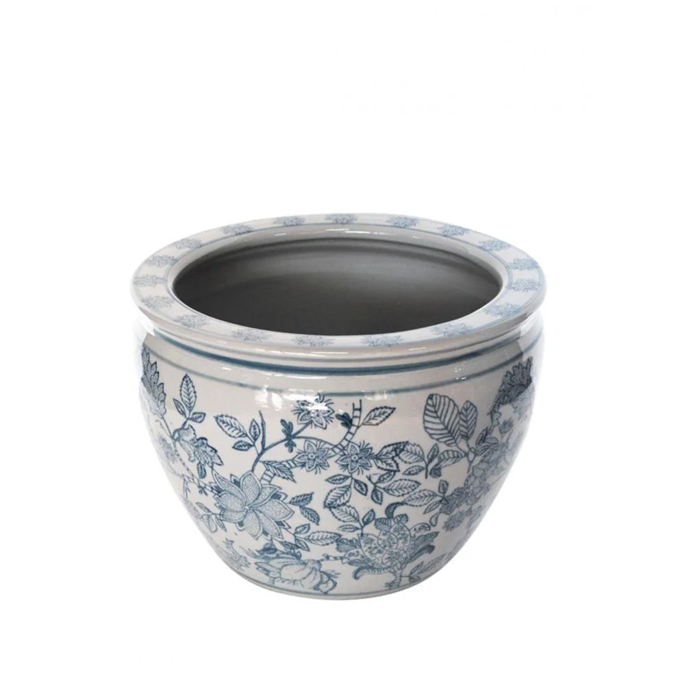 Φωτογραφία προϊόντος: Plastona Κασπώ blue porc.flower 36.5x27cm