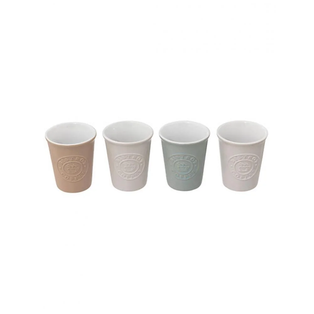 Φωτογραφία προϊόντος: Plastona Κούπα espresso set 4/10cl/6,2 x 7,5 cm