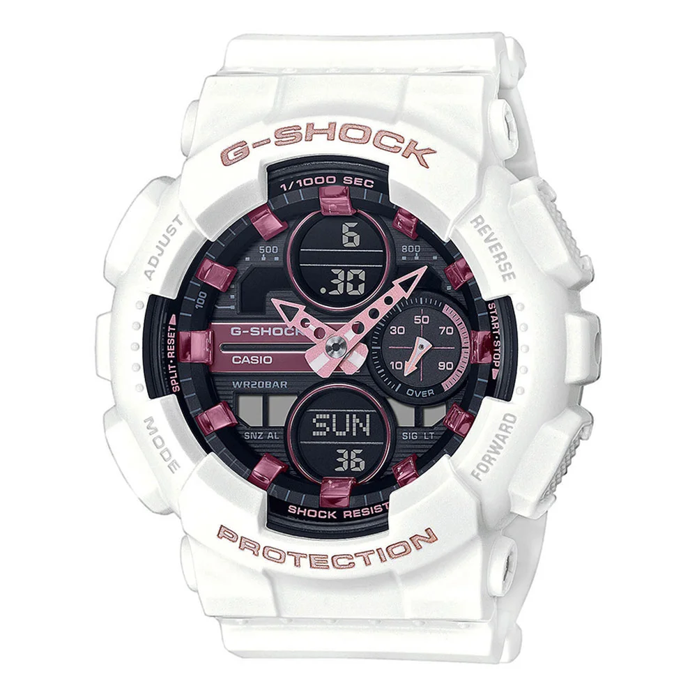 Φωτογραφία προϊόντος: CASIO G-Shock White Rubber Strap GMA-S140M-7AER