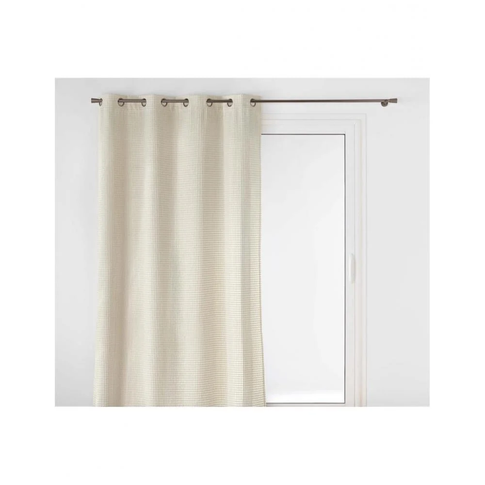 Φωτογραφία προϊόντος: Plastona Κουρτίνα embossed velvet εκρού 140x260cm