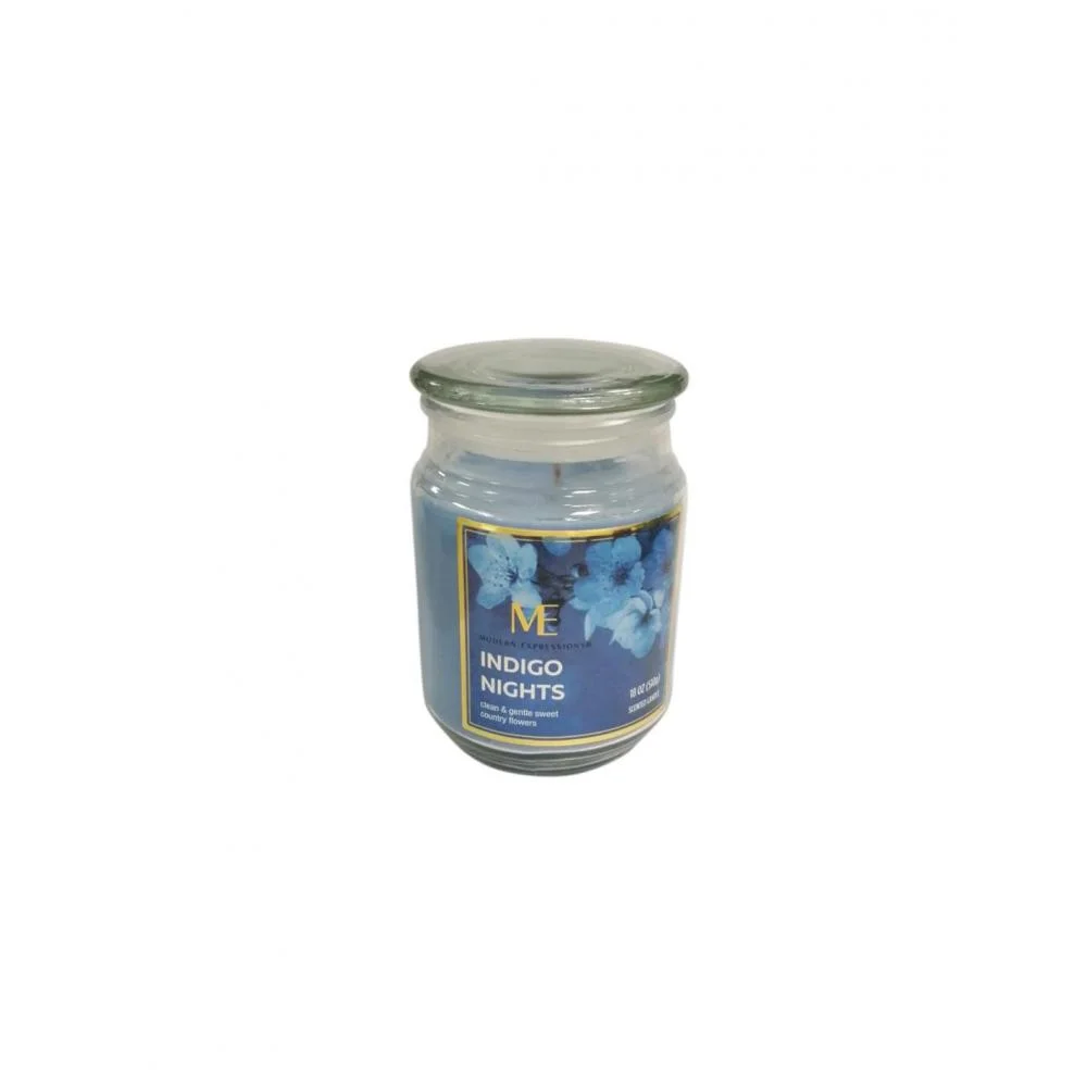 Φωτογραφία προϊόντος: Plastona Κερί σε βάζο "INDIGO NIGHT" 9x14cm