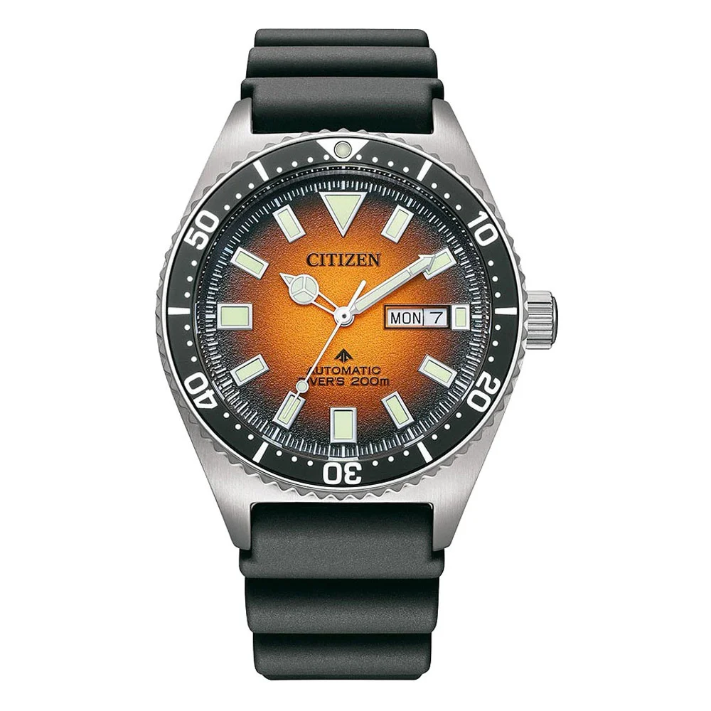Φωτογραφία προϊόντος: CITIZEN Promaster Divers Automatic Black Polyurethane Strap NY0120-01ZE