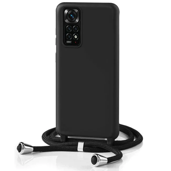 Φωτογραφία προϊόντος: Θήκη Orso Soft TPU Κορδόνι Black Xiaomi Redmi Note 12 Pro 4G