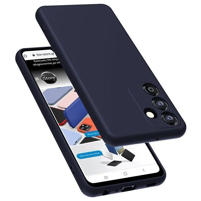 Φωτογραφία προϊόντος: Θήκη Rubber Silk Dark Blue Samsung Galaxy S23 Plus