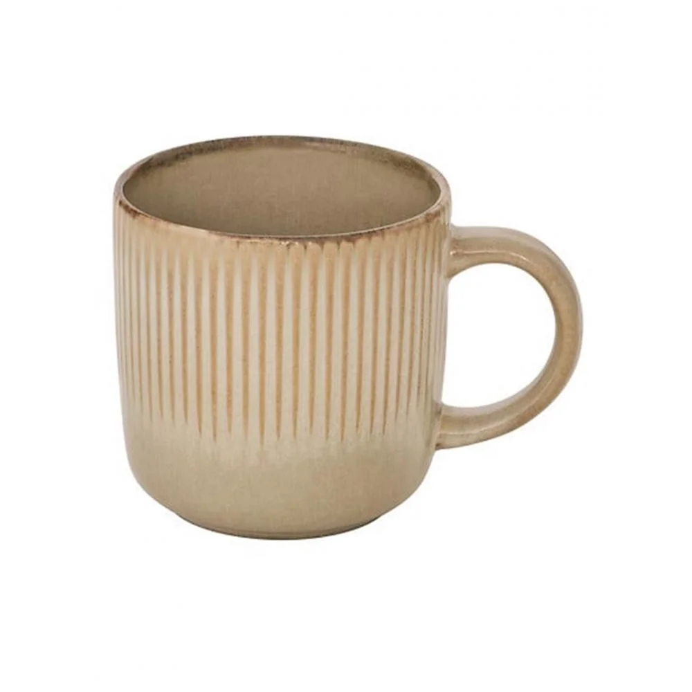 Φωτογραφία προϊόντος: Plastona Κούπα "Chloe" stoneware μπεζ 36cl/12x8,8x9 cm