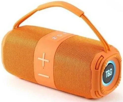 Φωτογραφία προϊόντος: T+G Ηχείο Bluetooth 16W με Ραδιόφωνο και Διάρκεια Μπαταρίας έως 2 ώρες Πορτοκαλί TG-668