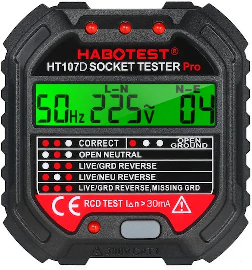 Φωτογραφία προϊόντος: Habotest HT107D Tester Καλωδίων