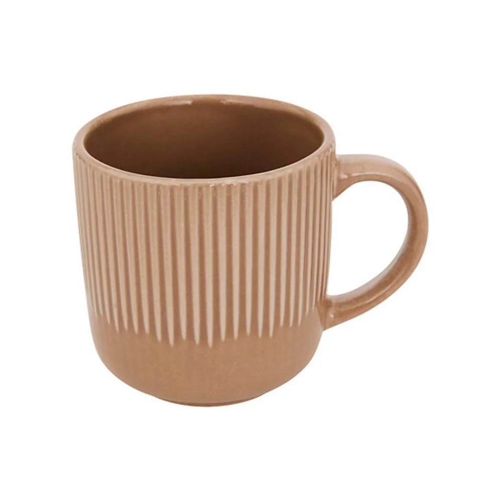 Φωτογραφία προϊόντος: Plastona Κούπα "Chloe" stoneware μόκα 36cl/12x8,8x9 cm