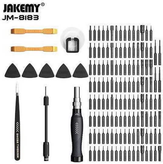 Φωτογραφία προϊόντος: Jakemy Κατσαβίδι με 116 Εναλλασσόμενες Μύτες JM-8183