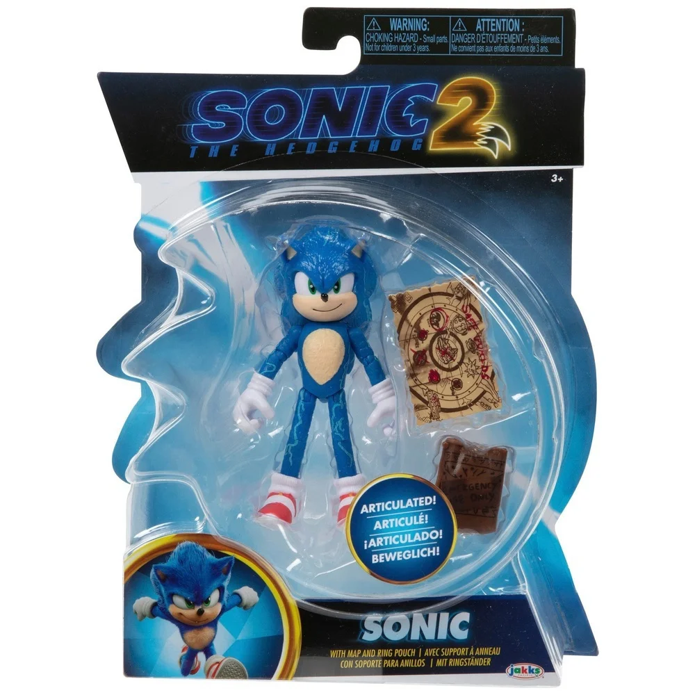 Φωτογραφία προϊόντος: Sonic The Hedgehog Φιγούρα 10εκ. με χάρτη και βαλίτσα Movie - Jakks Pacific jpa41495