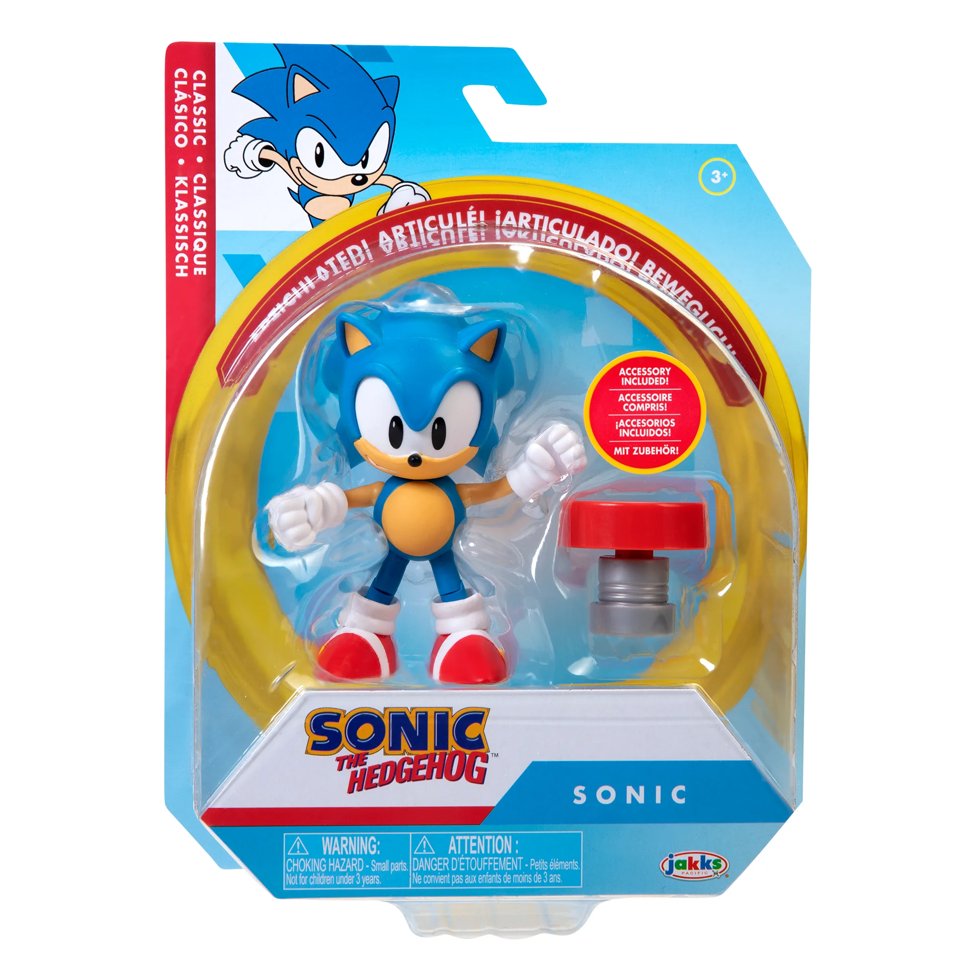 Φωτογραφία προϊόντος: Gialamas Jakks Pacific Sonic The Hedgehog - Φιγούρα Sonic 10cm JPA41484