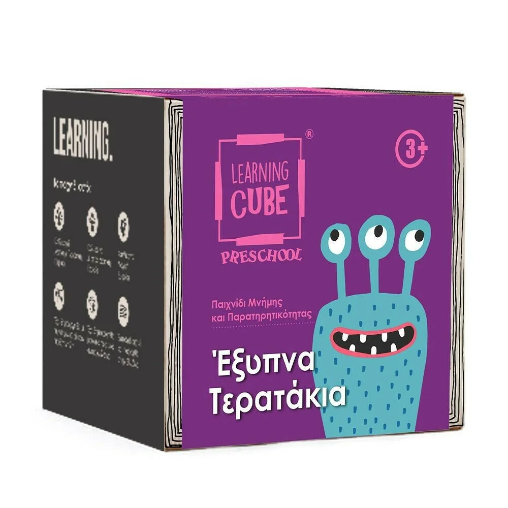 Φωτογραφία προϊόντος: ktoyz Learning Cube Εκπαιδευτικό Έξυπνα Τερατάκια 3+ LC-07