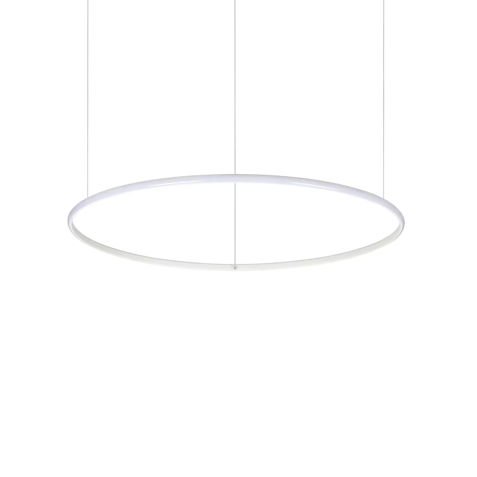 Φωτογραφία προϊόντος: Ideal lux Hulahoop sp d081 φωτιστικό κρεμαστό Άσπρο