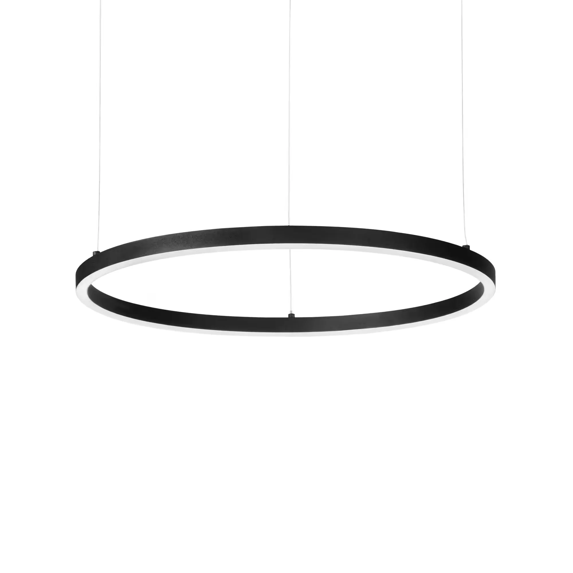Φωτογραφία προϊόντος: Ideal lux Oracle slim sp d090 round φωτιστικό Μαύρο 4000k