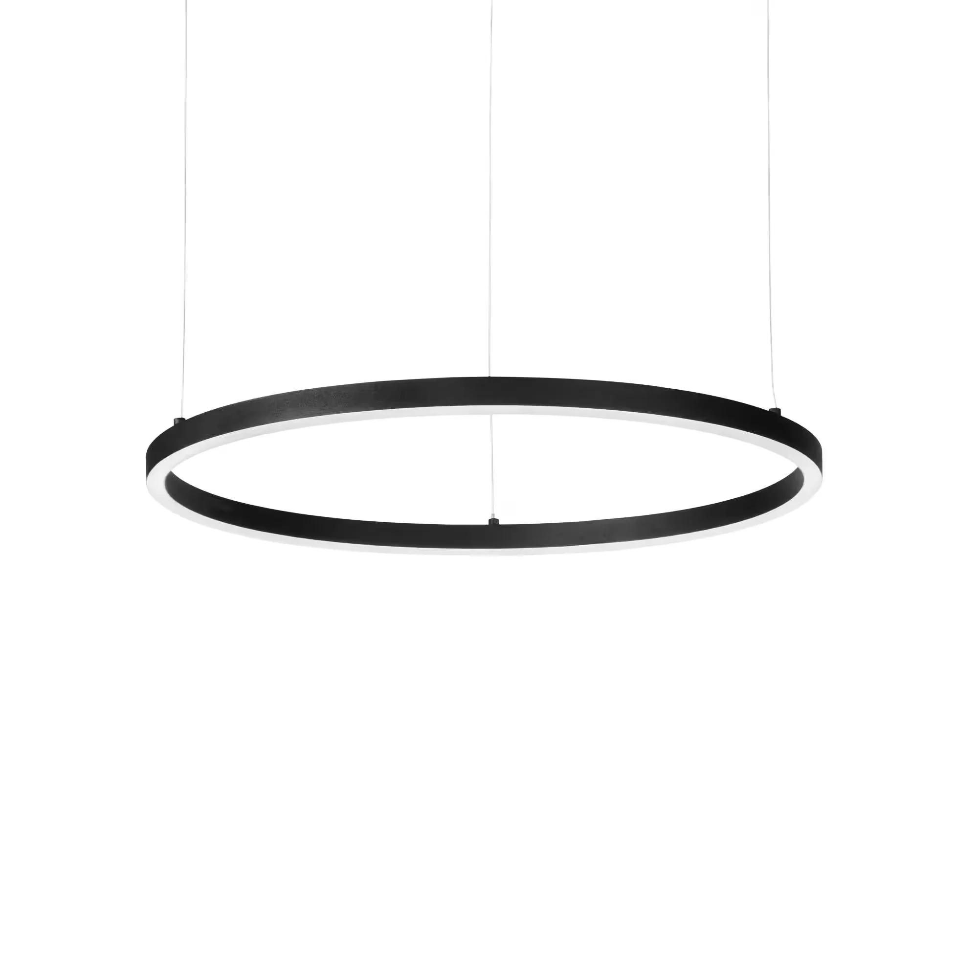 Φωτογραφία προϊόντος: Ideal lux Oracle slim sp d070 round φωτιστικό κρεμαστό Μαύρο 4000k