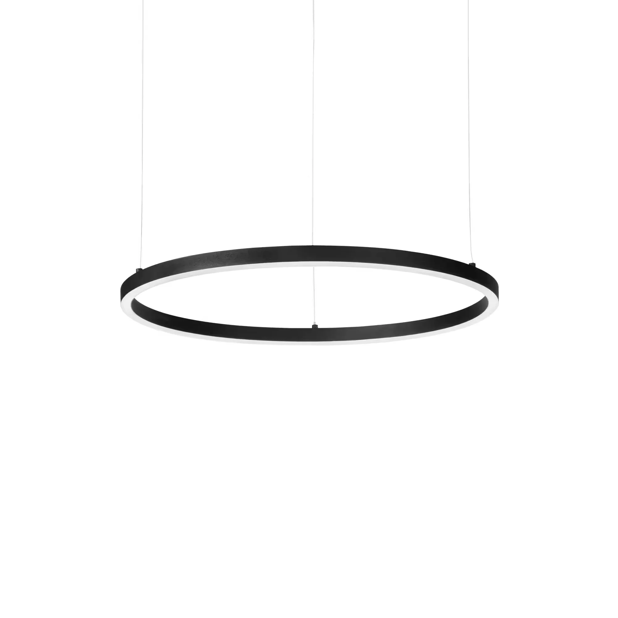 Φωτογραφία προϊόντος: Ideal lux Oracle slim sp d050 round φωτιστικό κρεμαστό Μαύρο 3000k