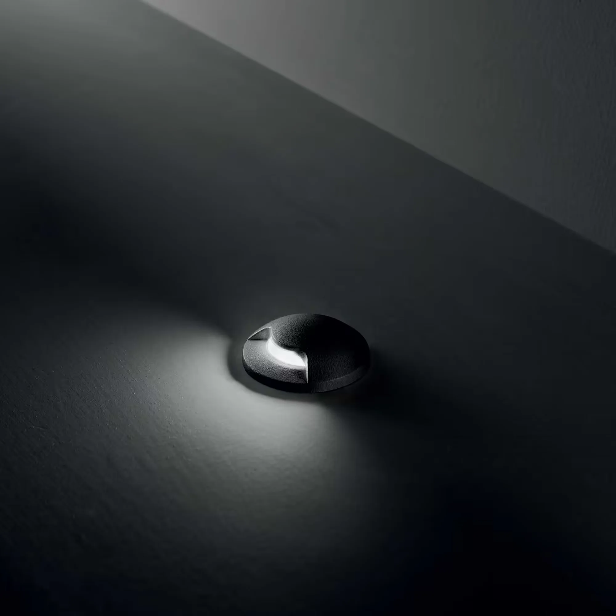Φωτογραφία προϊόντος: Ideal lux Way pt one side φωτιστικό χωνευτό στεγανό δαπέδου 3000k Μαύρο