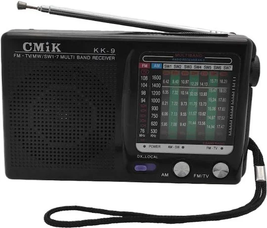 Φωτογραφία προϊόντος: Cmik MK-KK9 Φορητό Ραδιόφωνο Μπαταρίας Μαύρο