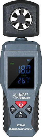 Φωτογραφία προϊόντος: Smart Sensors ST9606 Ανεμόμετρο με Αισθητήρα 0,3~30m/s