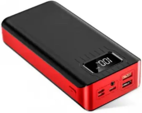 Φωτογραφία προϊόντος: Power Bank 40000mAh με LED Οθόνη + Πολλαπλές Θύρες - Γρήγορη Φόρτιση για Κινητά + Tablet - Andowl Q-CD701