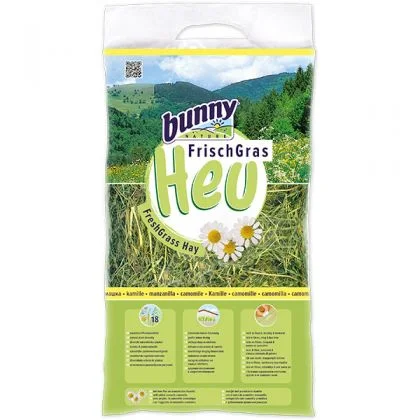 Φωτογραφία προϊόντος: Χόρτο Bunny Freshgrass Hay Με Χαμομήλι 500gr