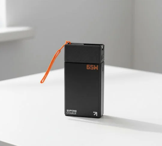 Φωτογραφία προϊόντος: Power Bank Γρήγορης Φόρτισης 65W 50000mAh Με Ένδειξη Οθόνης Moxom MX-PB187 Μαύρο