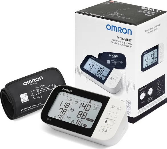 Φωτογραφία προϊόντος: Omron M7 Intelli IT Afib Ψηφιακό Πιεσόμετρο Μπράτσου (σε 3 άτοκες ή 4 εώς 36 δόσεις)