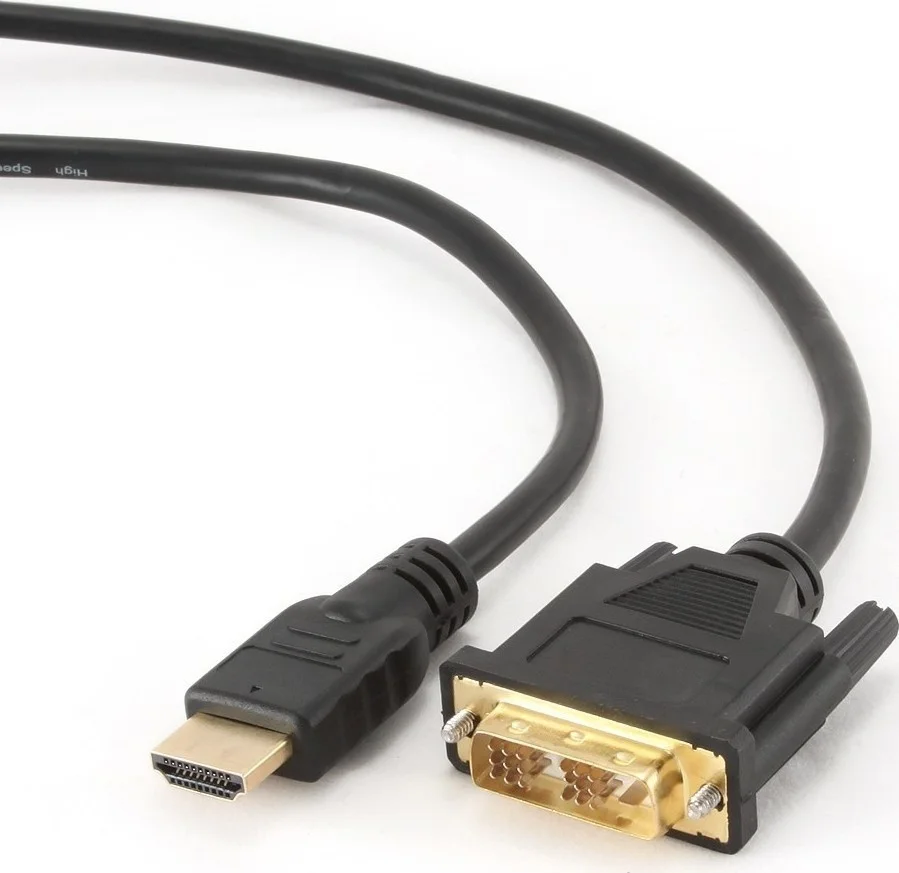 Φωτογραφία προϊόντος: Cablexpert HDMI to DVI Cable 1.8m CC-HDMI-DVI-6