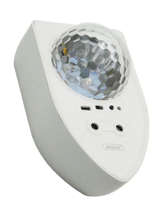 Φωτογραφία προϊόντος: Andowl Projector Διακοσμητικό Φωτιστικό Star Projector LED RGB Party Light 10x17εκ.