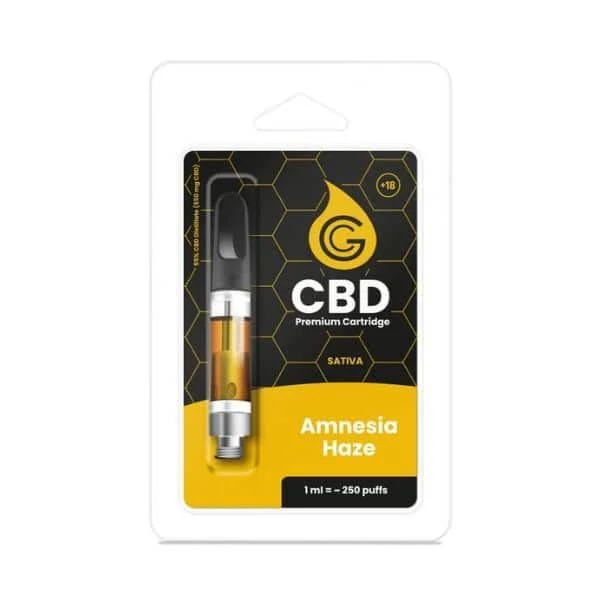 Φωτογραφία προϊόντος: 55% CBD Cartridge - Amnesia Haze 1ml