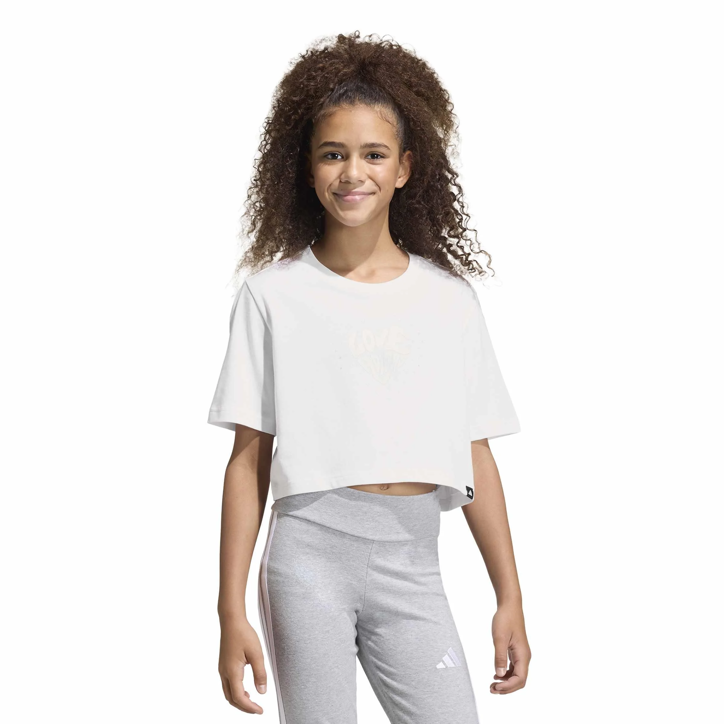 Φωτογραφία προϊόντος: Adidas Performance Adidas Jg Glam Tee - White