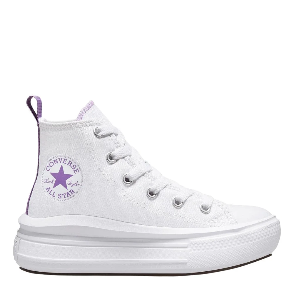 Φωτογραφία προϊόντος: CONVERSE Chuck Taylor All Star Move Color Pop Platform Πάνινο 36-40 - Λευκό