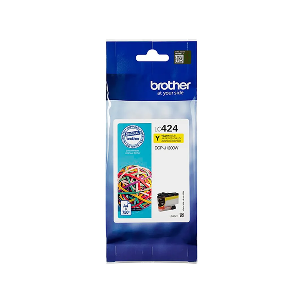 Φωτογραφία προϊόντος: Brother Μελάνι Inkjet LC424Y Yellow (LC424Y) (BRO-LC-424Y)