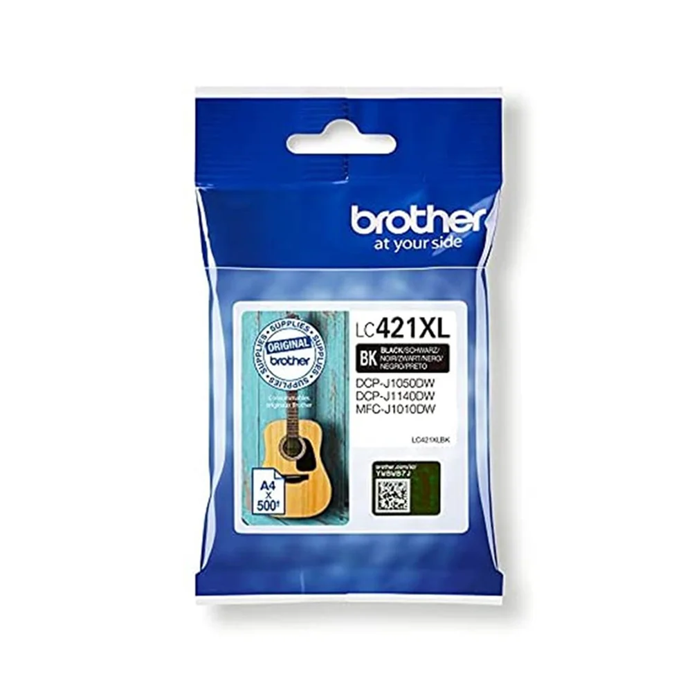 Φωτογραφία προϊόντος: Brother Μελάνι Inkjet LC-421 BlackXL (LC421XLBK) (BRO-LC-421XLBK)