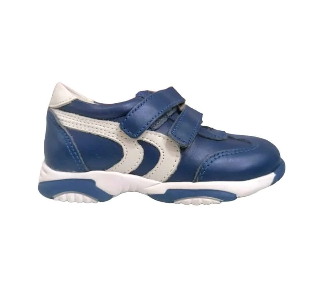 Φωτογραφία προϊόντος: MERIDIAN 023 ΜΠΛΕ ΔΕΡΜΑΤΙΝΟ SNEAKERS ΑΥΤΟΚΟΛΛΗΤΟ