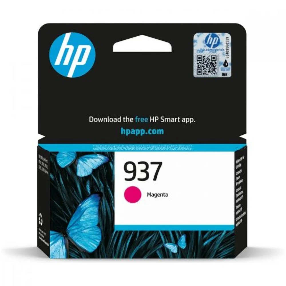 Φωτογραφία προϊόντος: HEWLETT PACKARD HP Μελάνι Inkjet No.937 Magenta (4S6W3NE) (HP4S6W3NE)