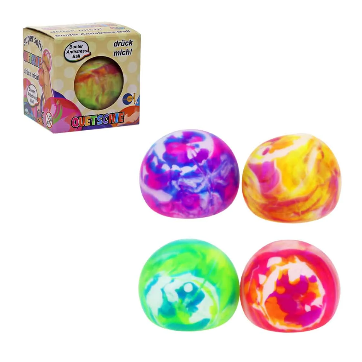 Φωτογραφία προϊόντος: Μπάλα Antistress Fun Trading Quetschie Swirl