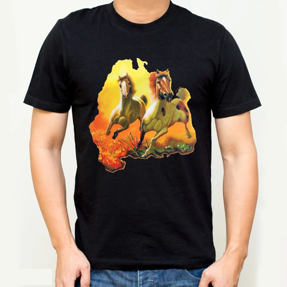 Φωτογραφία προϊόντος: Prime T-Shirt με σχέδιο Άγρια Άλογα 9075